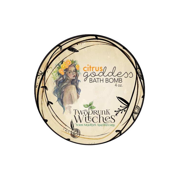 Citrus Goddess Bath Bomb (4 oz.)