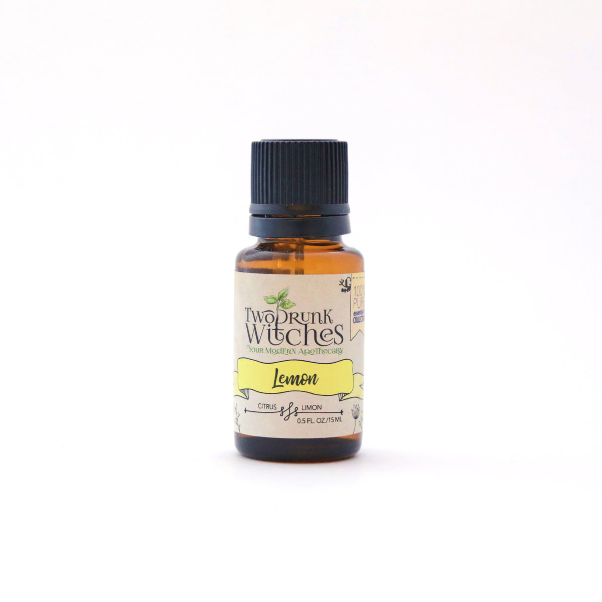 Lemon 100% Pure Essential Oil (.5 fl. oz./15 mL)