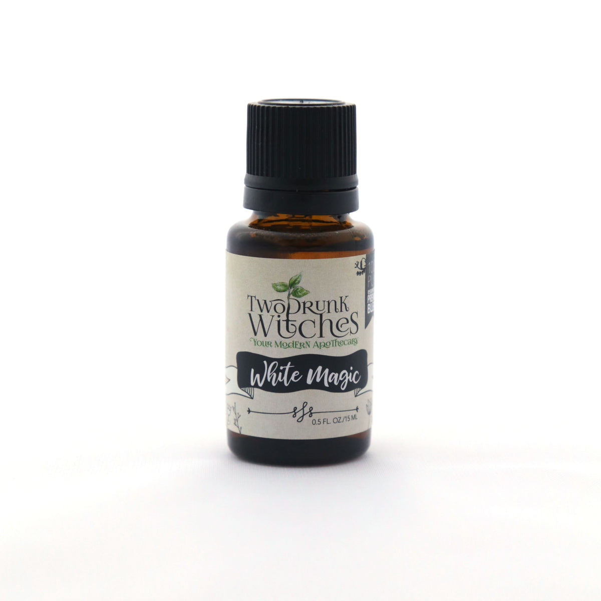 Two Drunk Witches: White Magic 100% Pure Essential Oil Blend (.5 fl. oz ...